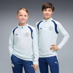 PUMA MANC CITY 1/4 ZIPTOP JR2627 ALLEEN BESTELBAAR MET PANT
