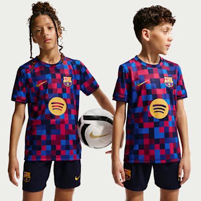 NIKE FCBARCA PM SHIRT Y 2627